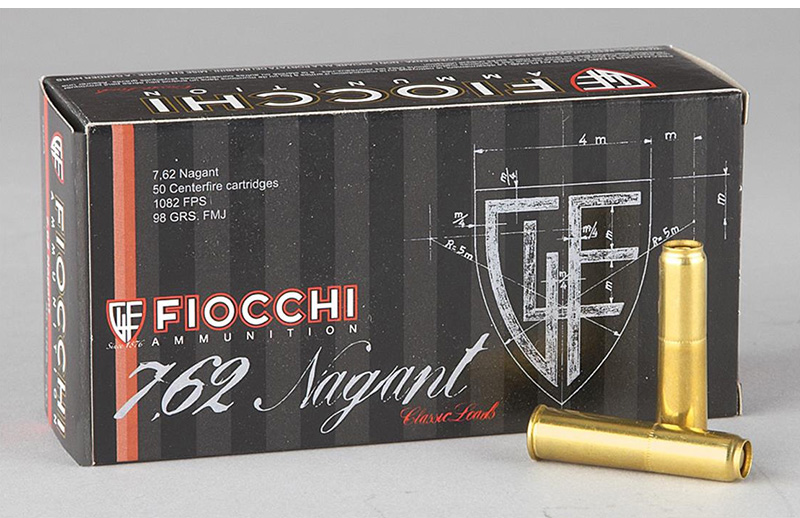 Патрон (Fiocchi) кал. 7,62 мм револьвер системасы үчүн "NAGAN" 98 гран - Image 2